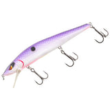 Purple and White Swim Bait