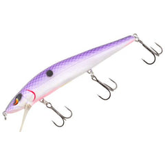 Purple and White Swim Bait