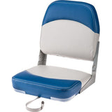 Light Blue and White Boat Seat